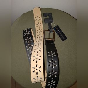 NWT Black Womens Belt L/XL